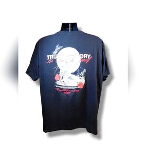 Truth + Theory Los Angeles Be True To Yourself Statue T-Shirt Mens Black Size XL